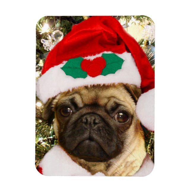 Íman Cãozinho de Natal (Vertical)