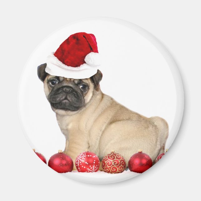 Íman Cãozinho de Natal (Frente)