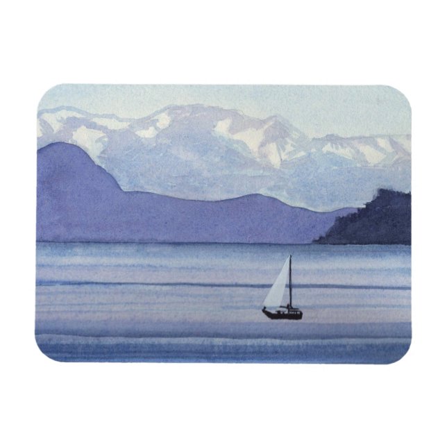 Íman Capa de mar roxa (Horizontal)
