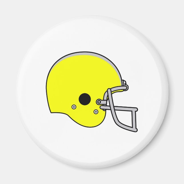 Íman capacete amarelo (Frente)