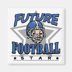 Íman Capacete azul futuro de estrela de futebol