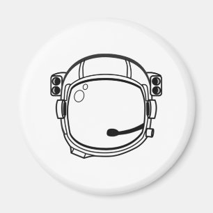 Íman Capacete de espaço do astronauta