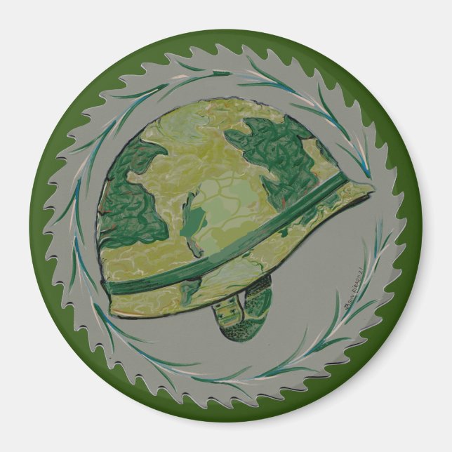 Íman Capacete Militar (Frente)