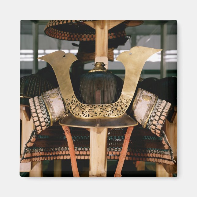 Íman Capacete Samurai, 14 século (Frente)