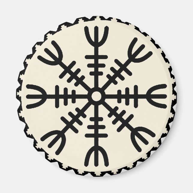 Íman Capacete Viking de Awe (Frente)