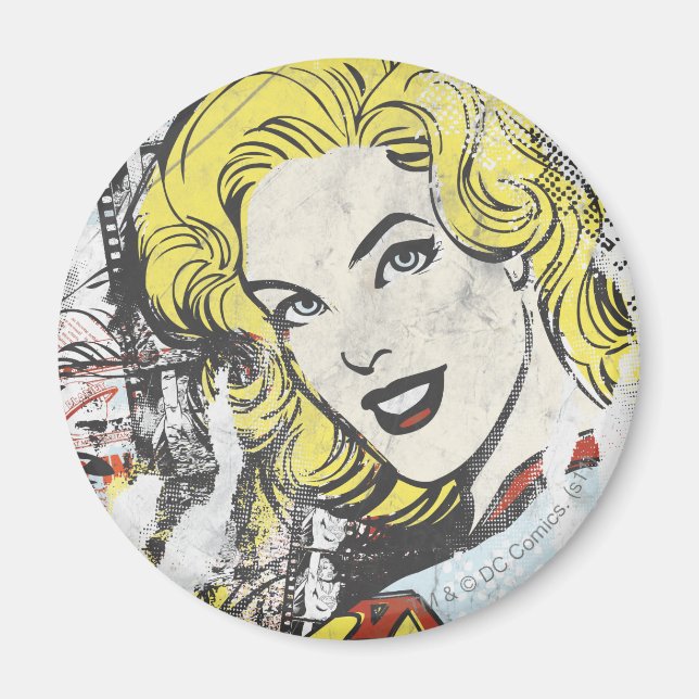 Íman Capas de banda desenhada 1 da Supergirl (Frente)