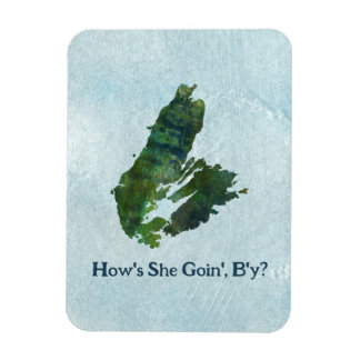 Íman Cape Breton - Cartão de Saudação Flat