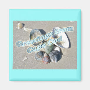 Íman Cape Cod Massachusetts - Shell & Surf