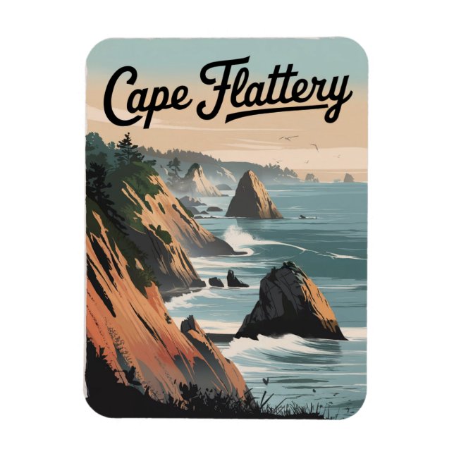 Íman Cape Flattery Vintage (Vertical)