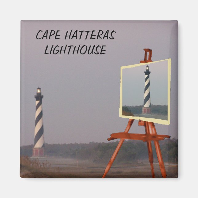 ÍMAN CAPE HATTERAS LUGHTHOUSE-MAGNET (Frente)