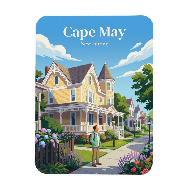 Íman Cape May EUA (Vertical)