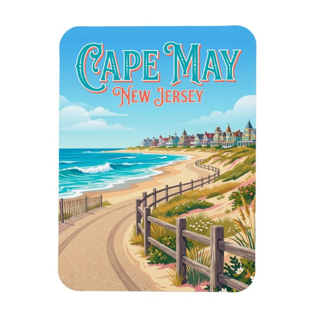 Íman Cape May Nova Jersey (Vertical)