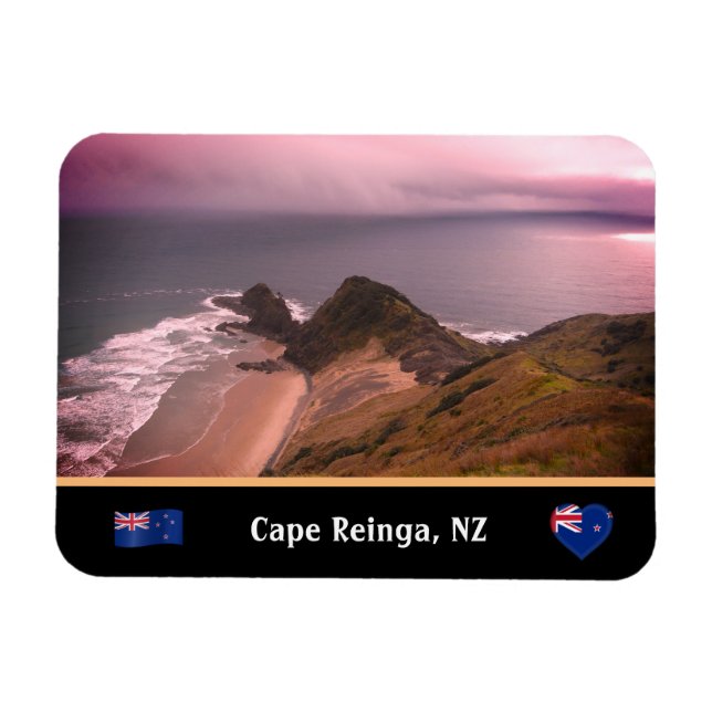 Íman Cape Reinga & Maori Legends /Nova Zelândia (Horizontal)