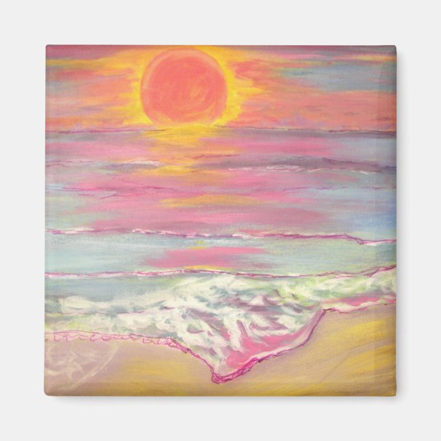 Íman Cape San Blas Sunset Beach (Frente)