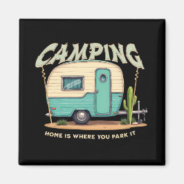 Íman Câper de Vintage e Cotação de Camping