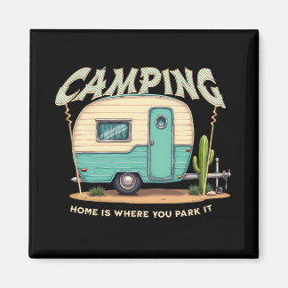 Íman Câper de Vintage e Cotação de Camping