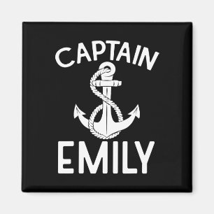 Íman Capitã Emily Navegando Barco Iate