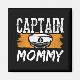 Íman Capitã Mamãe Barco Iate Tripulação Navio Mãe Mamãe