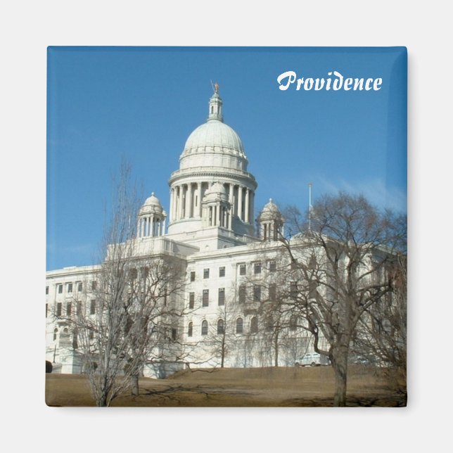 Íman Capital estatal de Rhode Island (Frente)