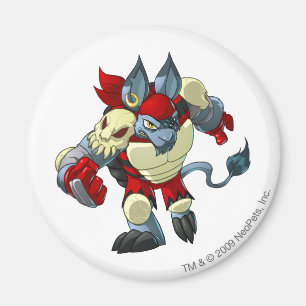 Íman Capitão 2 da equipe da ilha de Krawk