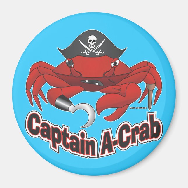 Íman Capitão "A-Crab" (Frente)