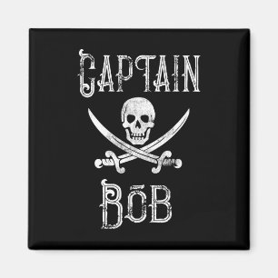 Íman Capitão Bob - Cruzeiro de Pirata Personalizado Vin