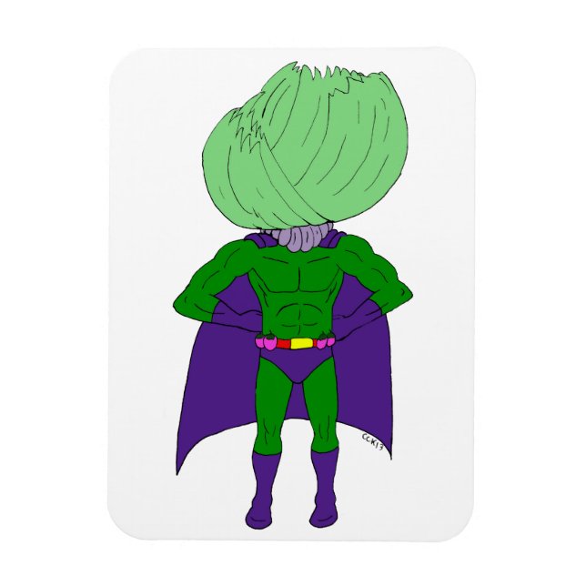 Íman Capitão Cabbage (Vertical)