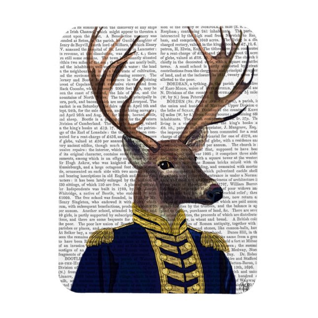 Íman Capitão Deer (Vertical)