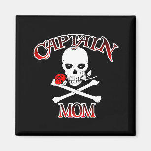 Íman Capitão Mãe (Rosa) Magnet