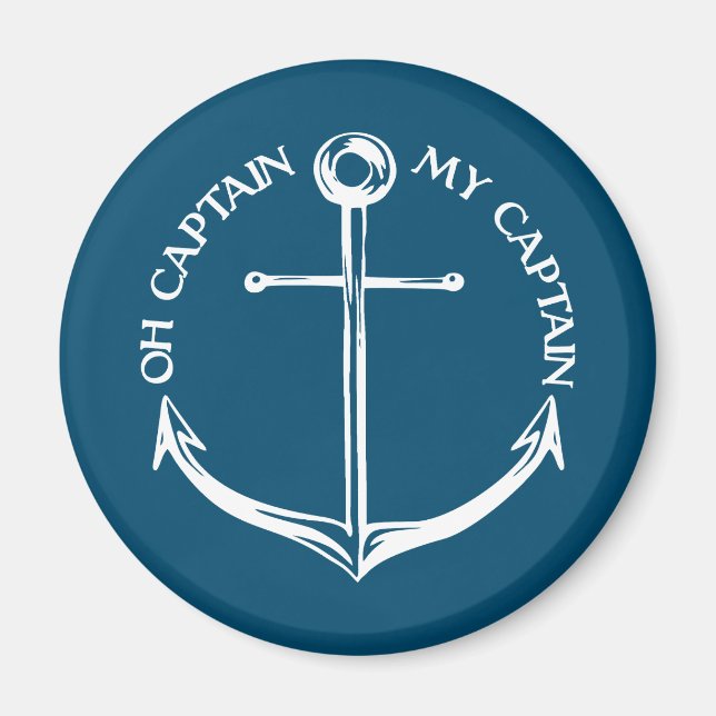 Íman Capitão Meu Capitão (Frente)