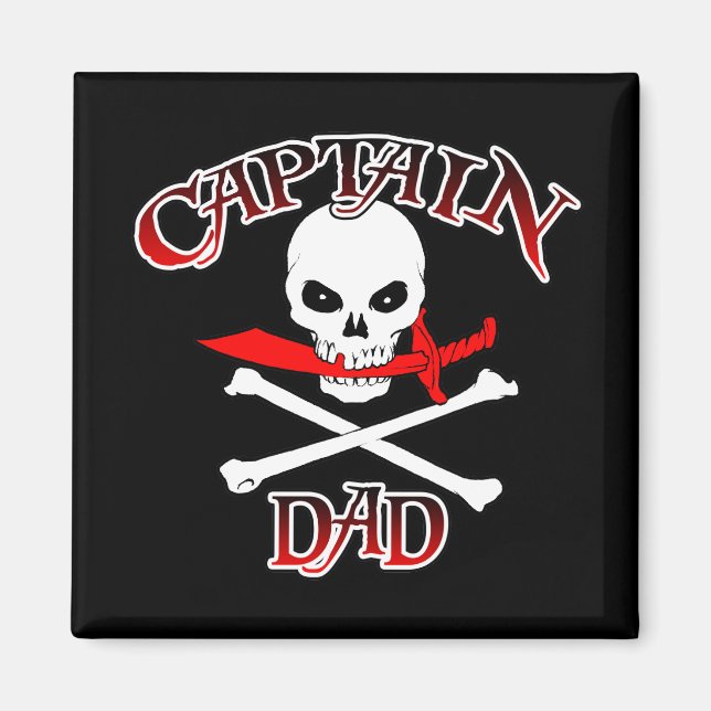 Íman Capitão Pai (Cutlass)Magnet (Frente)