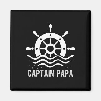Íman Capitão Papai Navegando no Dia dos Pais Capitão do