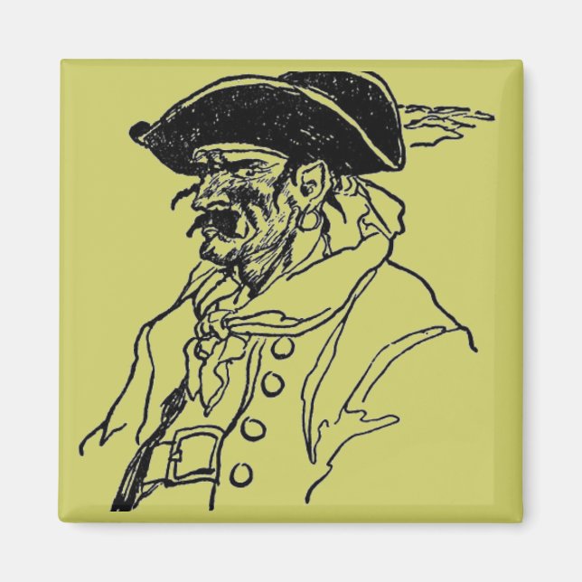 Íman Capitão Pirata (Frente)
