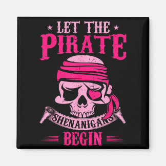 Íman Capitão Pirata Deixe as Travessuras de Pirata Come