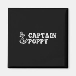 Íman Capitão Poppy Navegação Barco Vintage Âncora