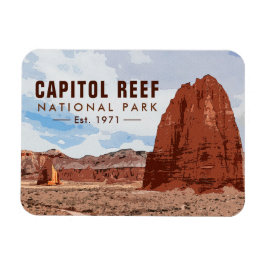 Íman Capitol Reef National Park Catthedral Valley Loop
