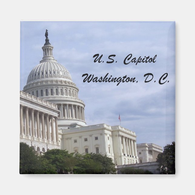 Íman Capitol, Washington, D.C. (Frente)