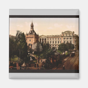 Íman Capitólio e jardins públicos, vinta de Toulouse,