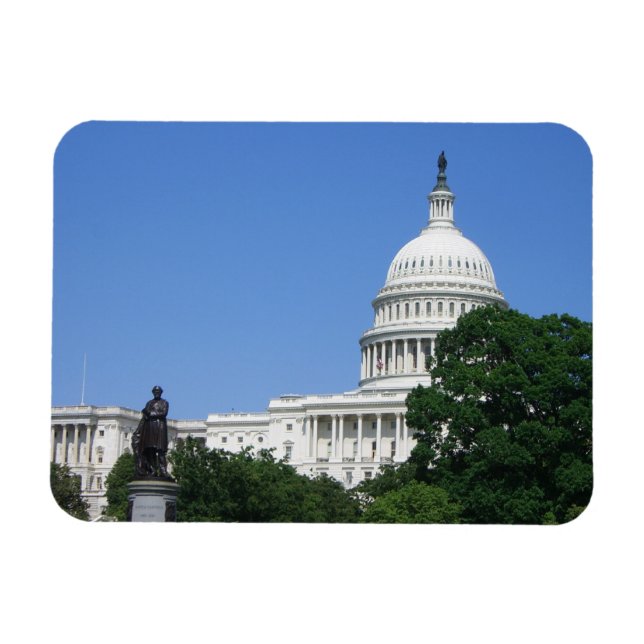 Íman Capitólio em Washington DC (Horizontal)