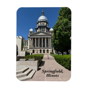Íman Capitólio estadual de Illinois em Springfield