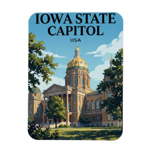 Íman Capitólio Estadual de Iowa EUA