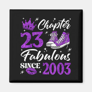 Íman Capítulo 23 Fabuloso Desde 2003 Aniversário de 23