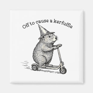 Íman Capivara De Scooter Causando Caos e Confusão