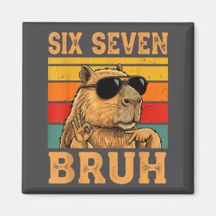 Íman Capivara Engraçada 67 Meme Seis Sete Bruh Garotos