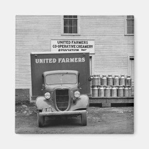 Íman Capoeira da leiteria de Vermont, os anos 30