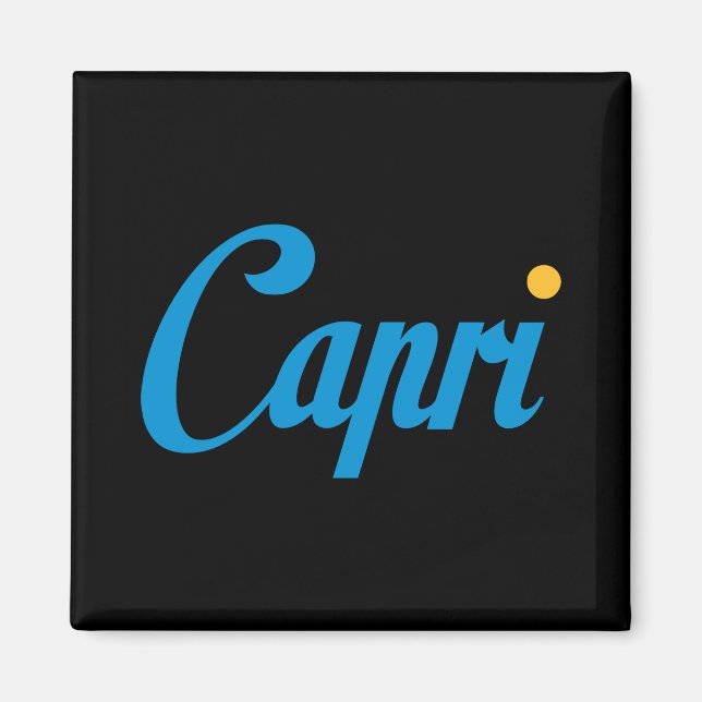 Íman CAPRI Itália (Frente)