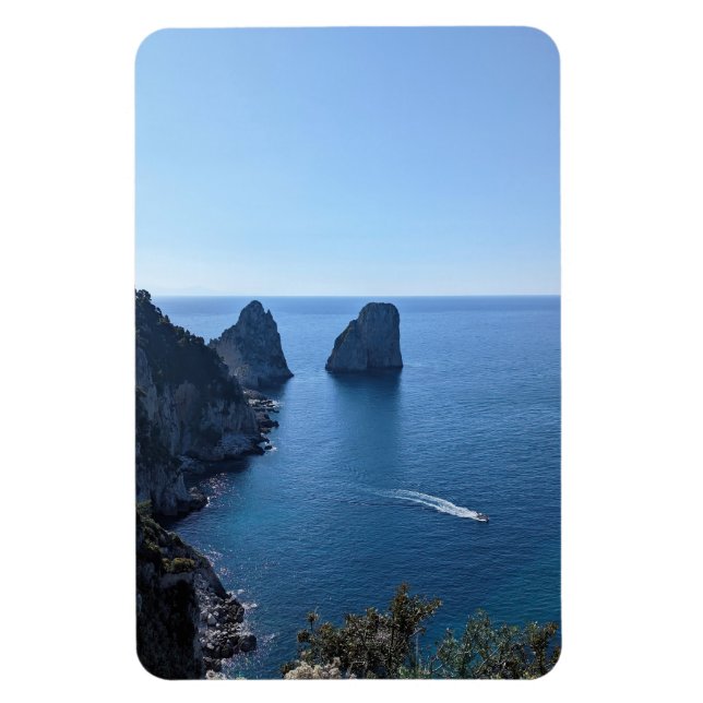 Íman Capri Itália Photo Magnet (Vertical)
