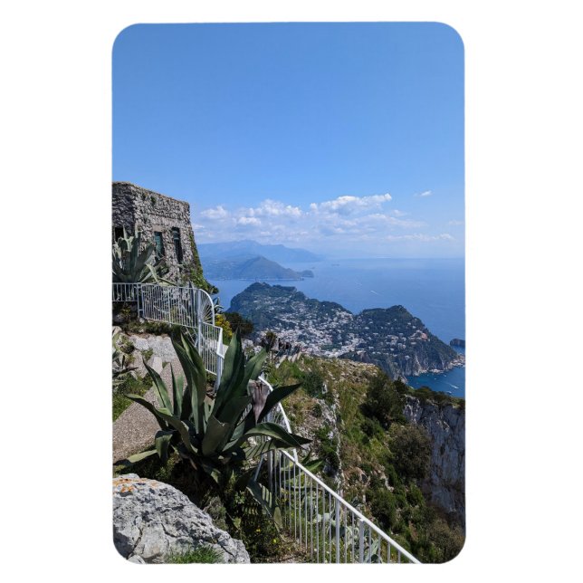 Íman Capri Itália Photo Magnet (Vertical)