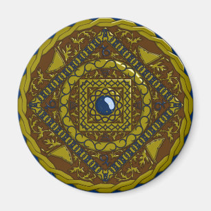 Íman Capricorn Mandala Magnet