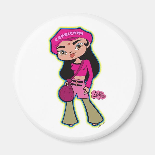 Íman Capricórnio Magnet (Frente)